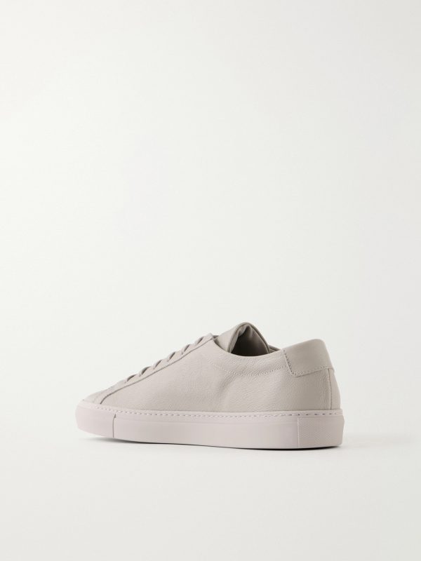 Achilles Full-Grained Leather Sneakers - BK Achilles Full-Grained Leather Sneakers - BK