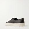 Deck Full-Grained Leather Sneakers - BK