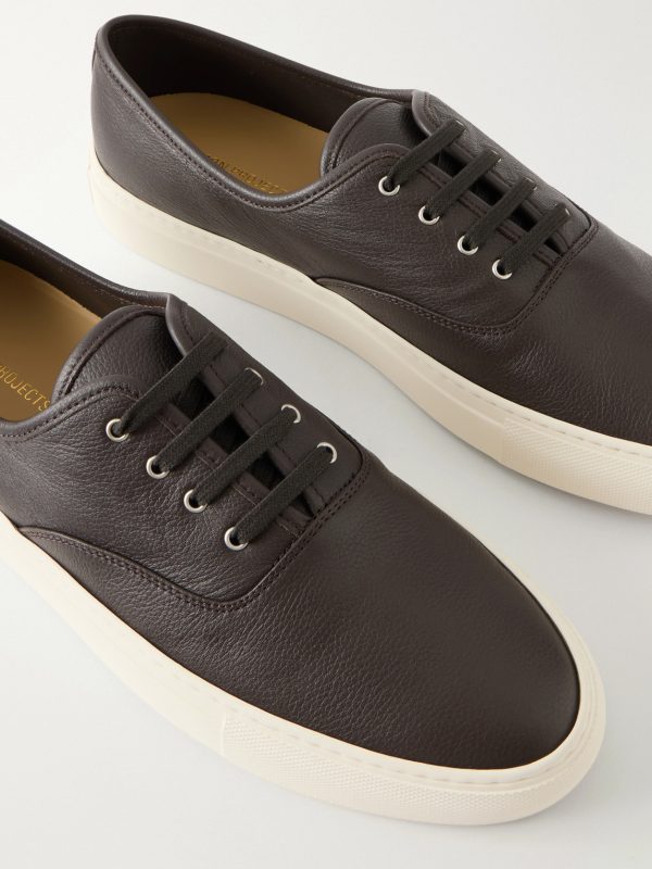 Deck Full-Grained Leather Sneakers - CU