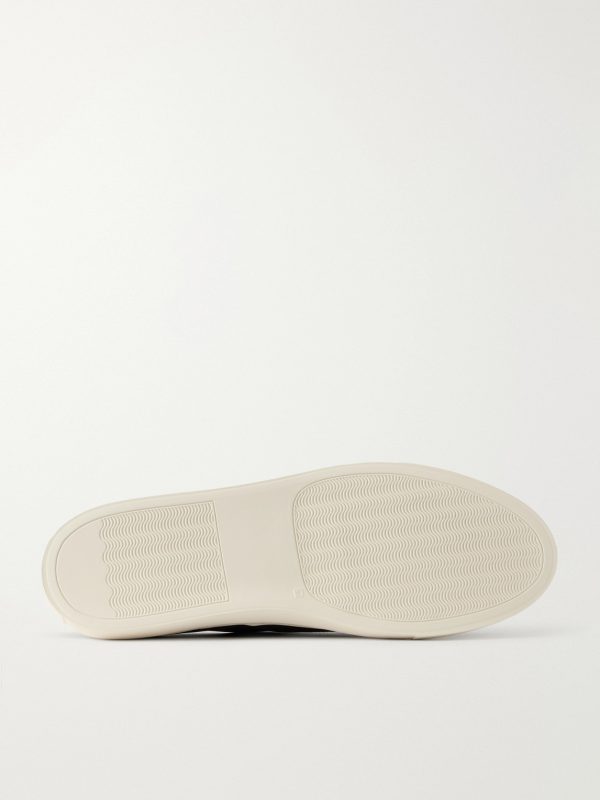 Deck Full-Grained Leather Sneakers - E1