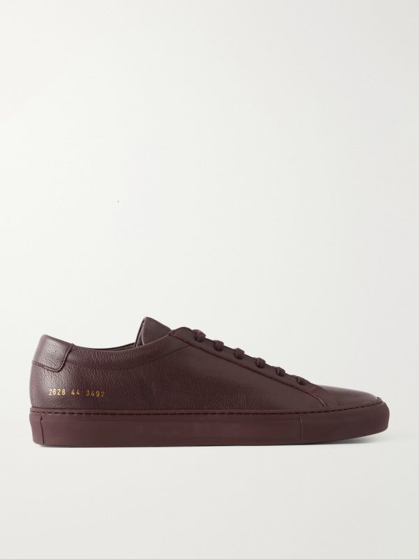 Achilles Full-Grained Leather Sneakers Achilles Full-Grained Leather Sneakers