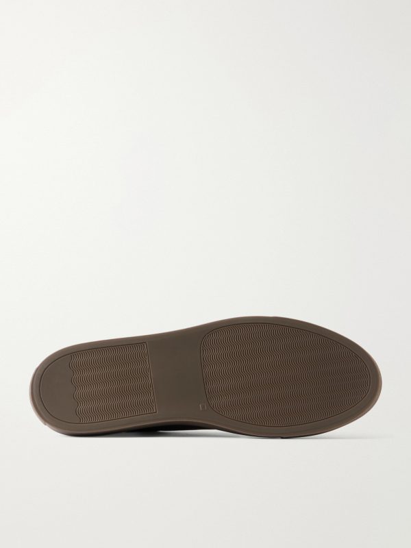 Achilles Full-Grained Leather Sneakers - E1 Achilles Full-Grained Leather Sneakers - E1