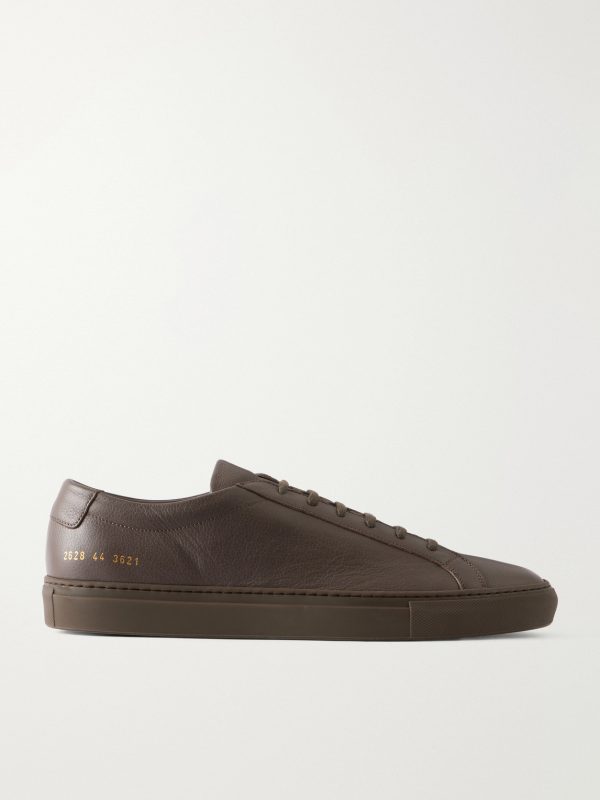 Achilles Full-Grained Leather Sneakers Achilles Full-Grained Leather Sneakers