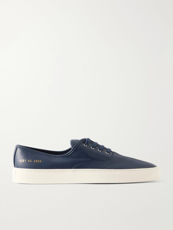 Deck Full-Grained Leather Sneakers Deck Full-Grained Leather Sneakers
