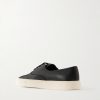 Deck Full-Grained Leather Sneakers - BK