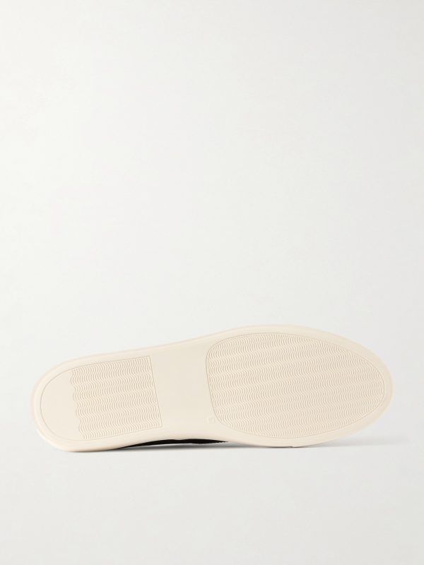 Deck Full-Grained Leather Sneakers - E1
