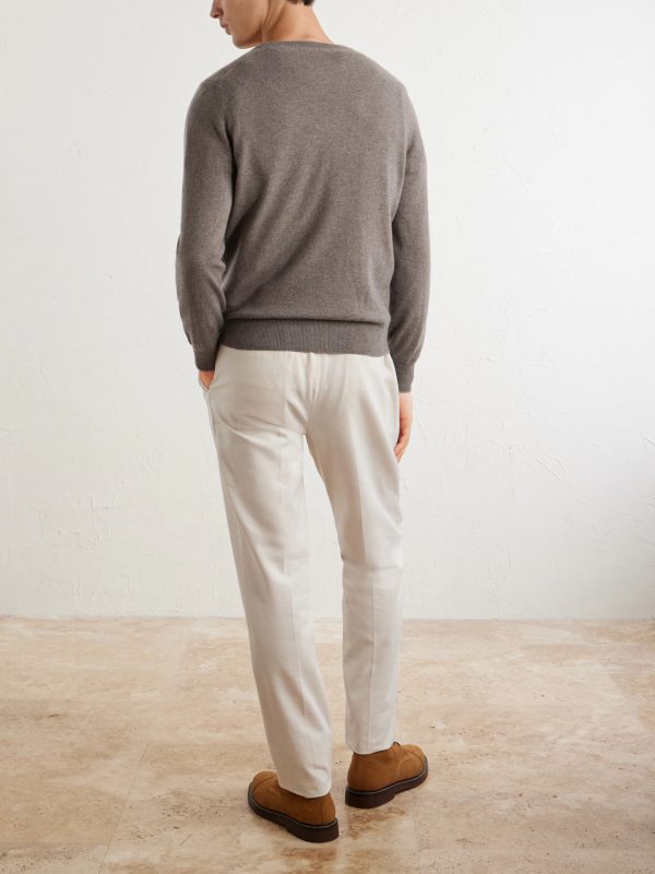 Slim-Fit Cashmere Sweater - BK Slim-Fit Cashmere Sweater - BK