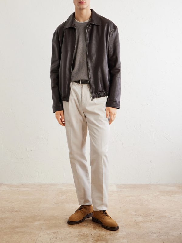 Slim-Fit Cashmere Sweater - OU Slim-Fit Cashmere Sweater - OU