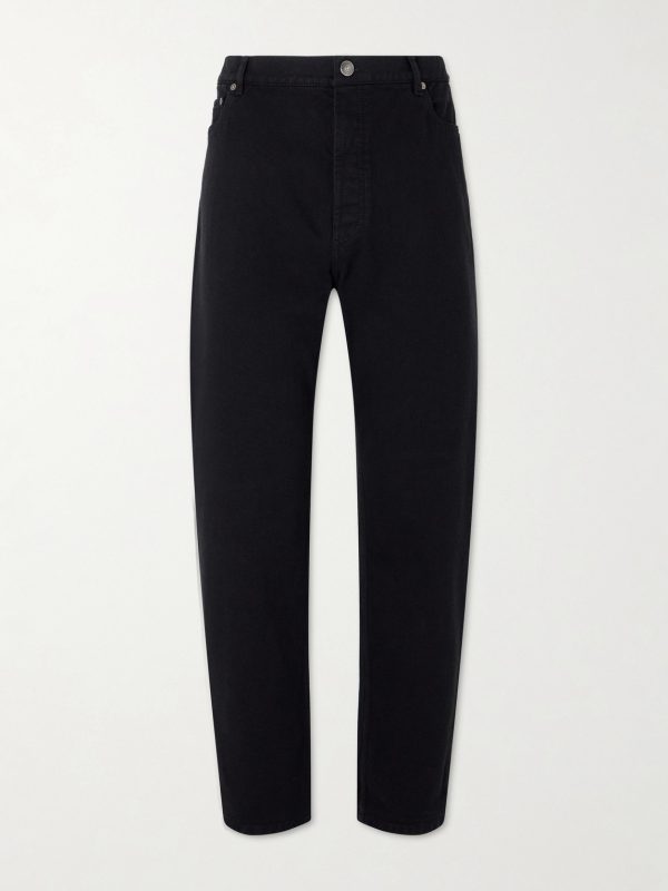 Slim-Fit Straight-Leg Logo-Embroidered Jeans Slim-Fit Straight-Leg Logo-Embroidered Jeans