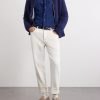 Cutaway-Collar Cotton-Corduroy Western Shirt - OU Cutaway-Collar Cotton-Corduroy Western Shirt - OU