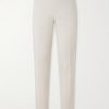 Straight-Leg Cotton-Blend Trousers Straight-Leg Cotton-Blend Trousers