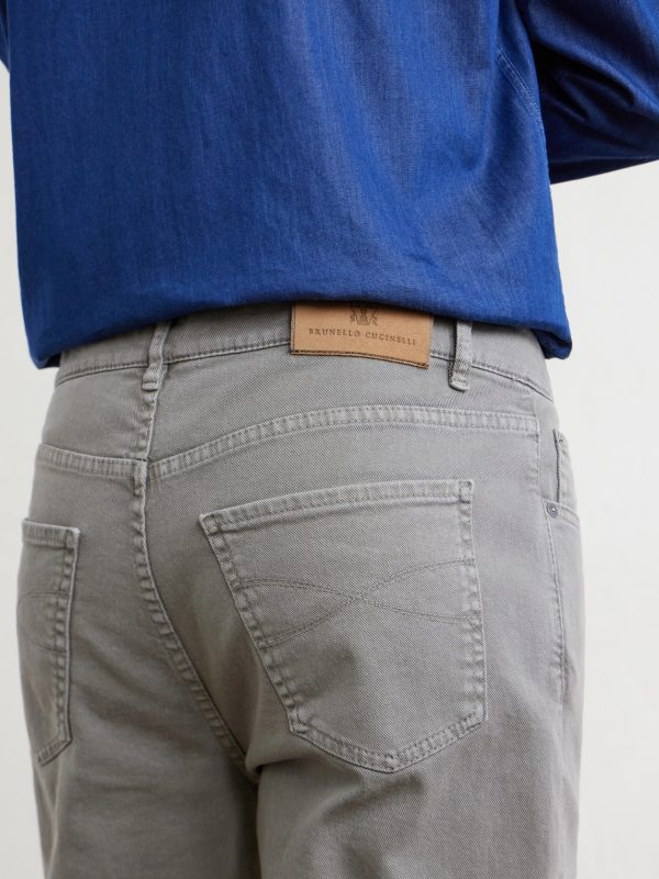Slim-Fit Cotton-Blend Jeans - CU Slim-Fit Cotton-Blend Jeans - CU