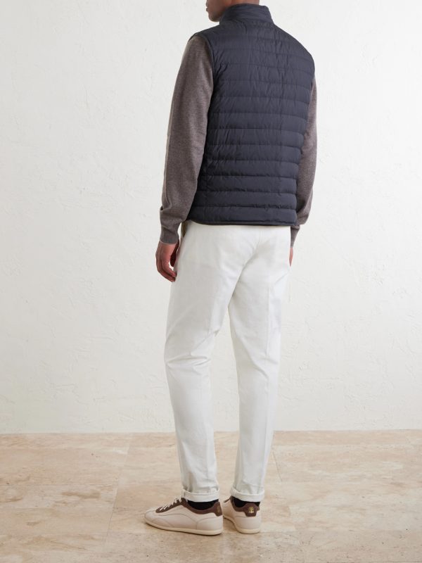 Quilted Shell Down Gilet - BK Quilted Shell Down Gilet - BK