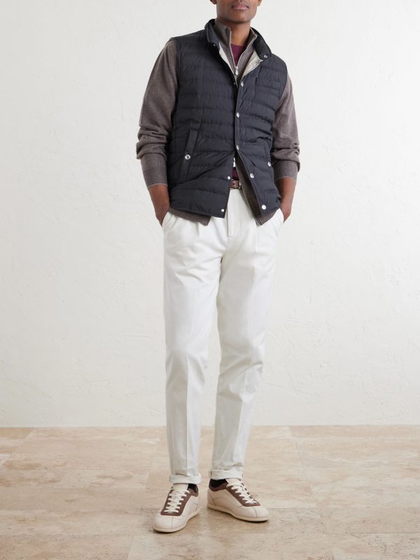 Quilted Shell Down Gilet - OU Quilted Shell Down Gilet - OU