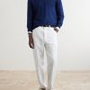 Cotton and Cashmere-Blend Half-Zip Sweater - OU Cotton and Cashmere-Blend Half-Zip Sweater - OU