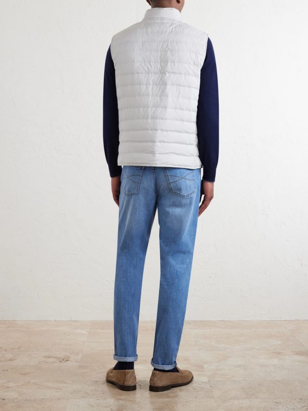 Quilted Shell Down Gilet - BK