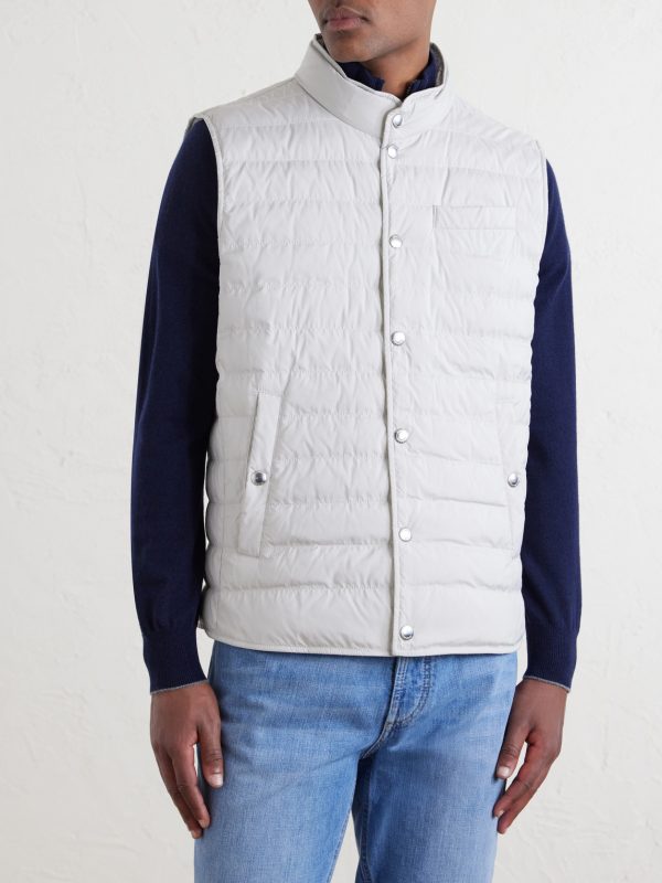 Quilted Shell Down Gilet - FR
