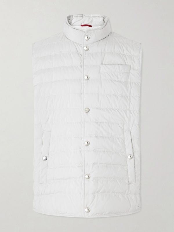 Quilted Shell Down Gilet