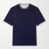 Layered Cotton-Jersey T-Shirt Layered Cotton-Jersey T-Shirt