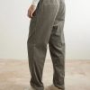 Straight-Leg Cotton-Corduroy Drawstring Trousers - BK Straight-Leg Cotton-Corduroy Drawstring Trousers - BK