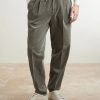 Straight-Leg Cotton-Corduroy Drawstring Trousers - FR Straight-Leg Cotton-Corduroy Drawstring Trousers - FR