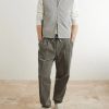 Straight-Leg Cotton-Corduroy Drawstring Trousers - OU Straight-Leg Cotton-Corduroy Drawstring Trousers - OU