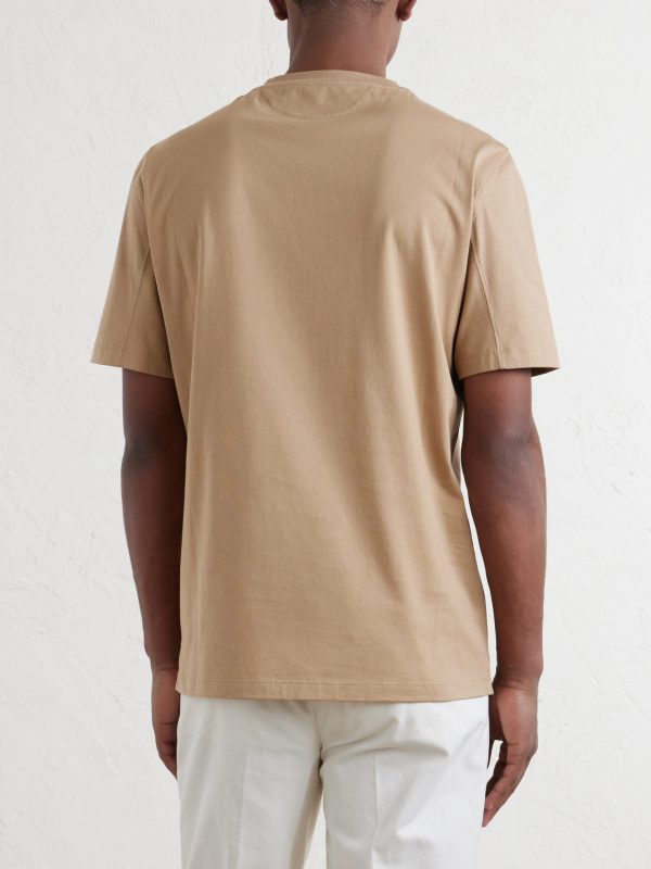 Logo-Print Cotton-Jersey T-Shirt - BK Logo-Print Cotton-Jersey T-Shirt - BK