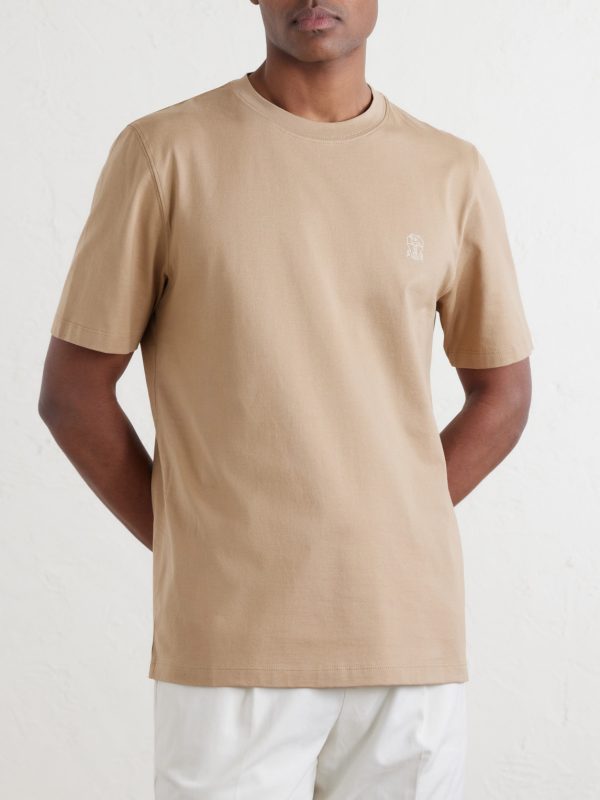 Logo-Print Cotton-Jersey T-Shirt - FR Logo-Print Cotton-Jersey T-Shirt - FR