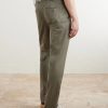 Straight-Leg Stretch-Cotton Twill Trousers - BK Straight-Leg Stretch-Cotton Twill Trousers - BK