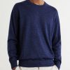 Cashmere, Silk and Linen-Blend Sweater - FR