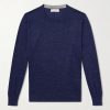 Cashmere, Silk and Linen-Blend Sweater
