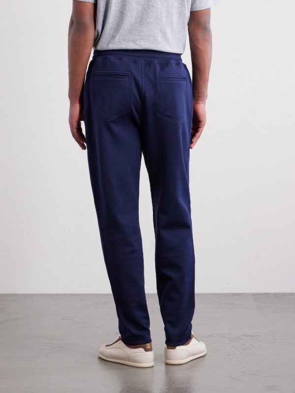 Tapered Cotton, Cashmere and Silk-Blend Jersey Sweatpants - BK Tapered Cotton, Cashmere and Silk-Blend Jersey Sweatpants - BK