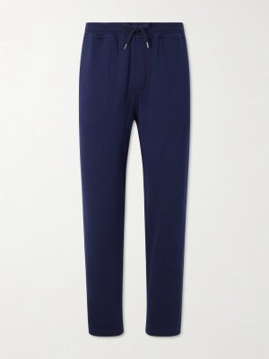 Tapered Cotton, Cashmere and Silk-Blend Jersey Sweatpants