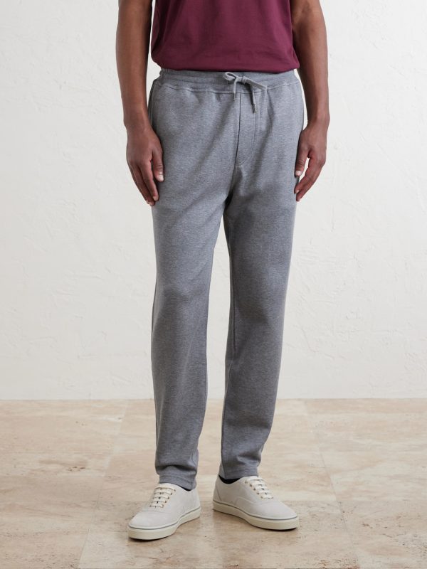 Tapered Cotton, Cashmere and Silk-Blend Jersey Sweatpants - FR Tapered Cotton, Cashmere and Silk-Blend Jersey Sweatpants - FR