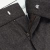 Straight-Leg Pleated Wool Trousers - E1 Straight-Leg Pleated Wool Trousers - E1