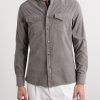 Cutaway-Collar Cotton-Corduroy Western Shirt - FR Cutaway-Collar Cotton-Corduroy Western Shirt - FR