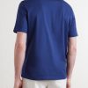 Layered Logo-Print Cotton-Jersey T-Shirt - BK Layered Logo-Print Cotton-Jersey T-Shirt - BK