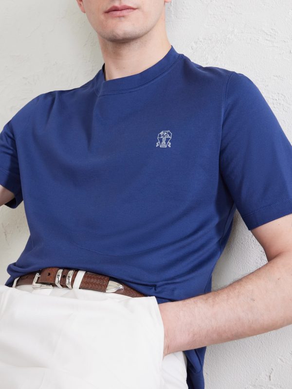 Layered Logo-Print Cotton-Jersey T-Shirt - CU Layered Logo-Print Cotton-Jersey T-Shirt - CU