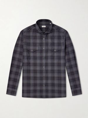 Checked Cotton-Flannel Shirt Checked Cotton-Flannel Shirt