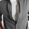 Herringbone Cotton and Lyocell-Blend Shirt - E2 Herringbone Cotton and Lyocell-Blend Shirt - E2