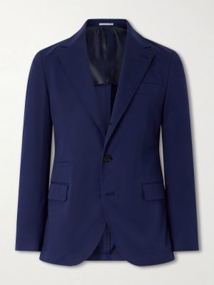 Cotton-Blend Suit Jacket Cotton-Blend Suit Jacket
