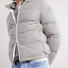 Quilted Herringbone Cashmere and Silk-Blend Hooded Down Jacket - CU Quilted Herringbone Cashmere and Silk-Blend Hooded Down Jacket - CU