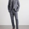 Straight-Leg Pleated Wool Trousers - OU