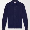 Alpaca-Blend Cardigan