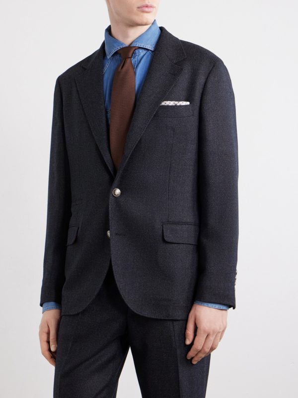 Virgin Wool Suit Jacket - FR Virgin Wool Suit Jacket - FR