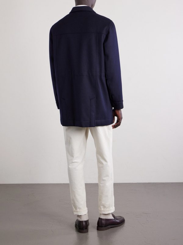 Padded Cashmere Jacket - BK