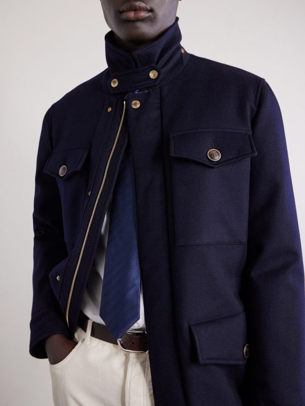 Padded Cashmere Jacket - CU
