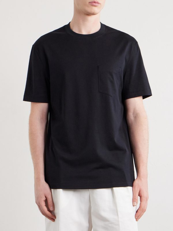 Slim-Fit Cotton-Jersey T-Shirt - FR Slim-Fit Cotton-Jersey T-Shirt - FR