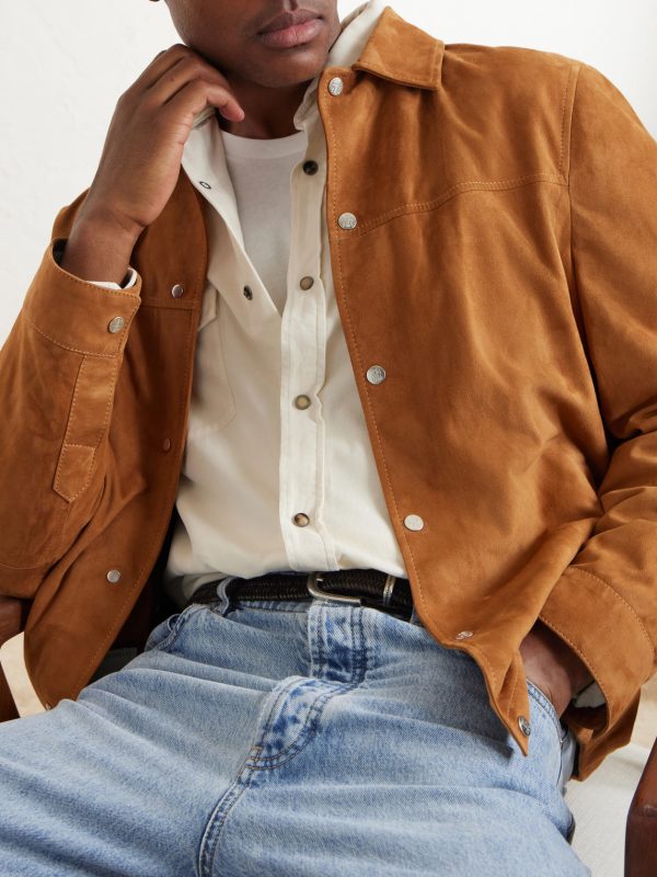 Cutaway-Collar Cotton-Corduroy Western Shirt - CU Cutaway-Collar Cotton-Corduroy Western Shirt - CU