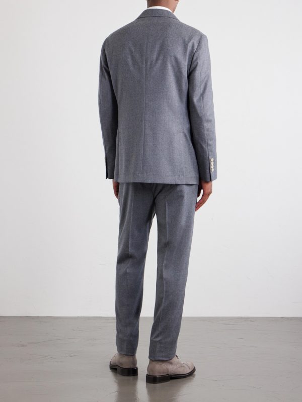 Virgin Wool Suit Jacket - BK Virgin Wool Suit Jacket - BK